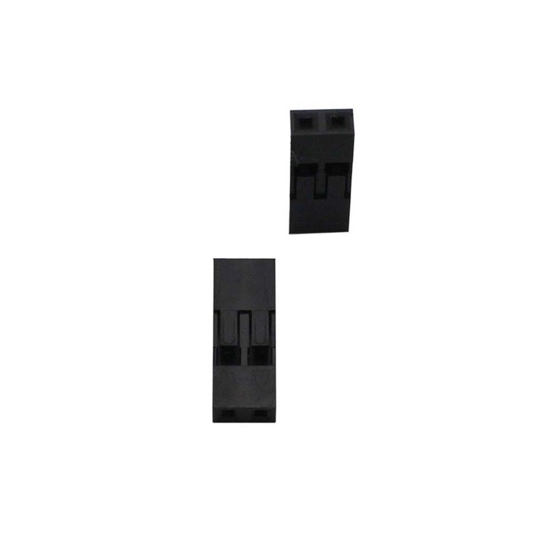 Raogoodcx 200pcs 2.54mm 1x2p Dupont Connector Housing Female for Dupont Cable and Jumper Wire - Image 1